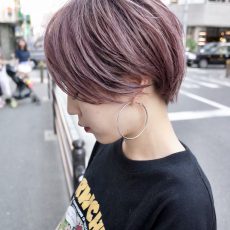 大人気のマッシュヘアをカラーで変えてみました